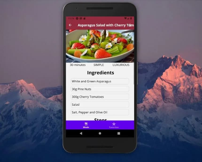 MealsApp 2