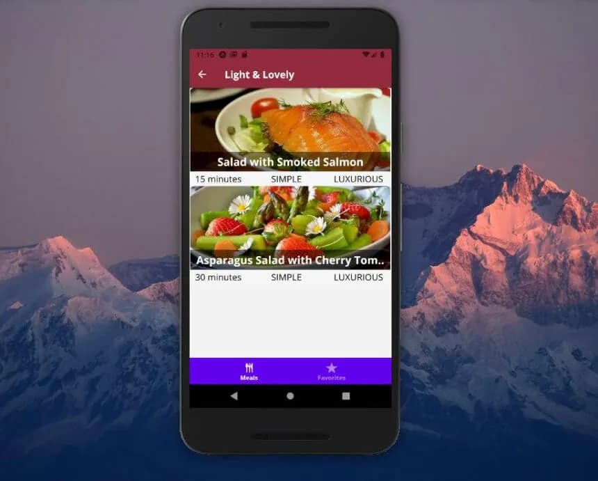 MealsApp 3