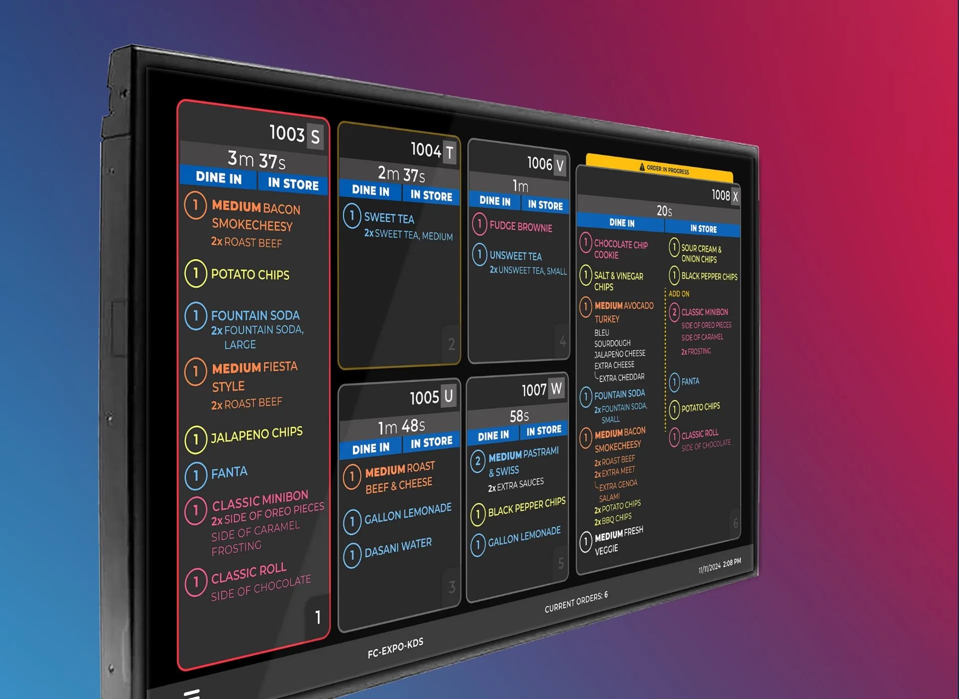 Qu — Kitchen Display System